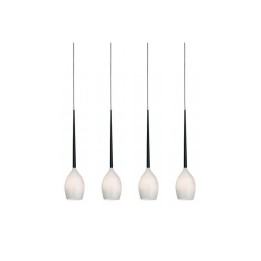 Izza 4 White - Lampa wisząca